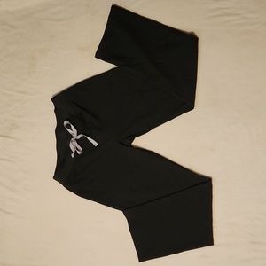 Figs Black Women's Pants with Gray Tie